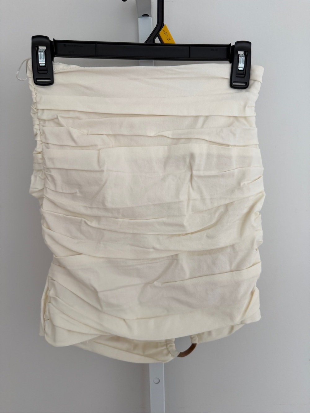 Zara ruched mini skirt size XS new with tags